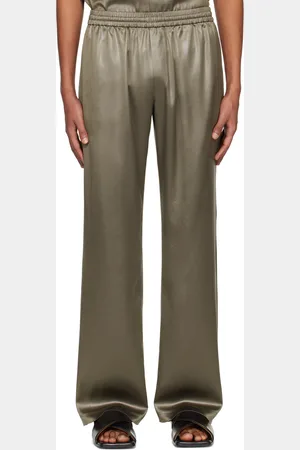 Filippa K Taupe Shiny Track Trousers