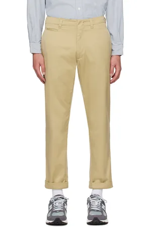 NANAMÍCA Khaki Straight-Leg Trousers