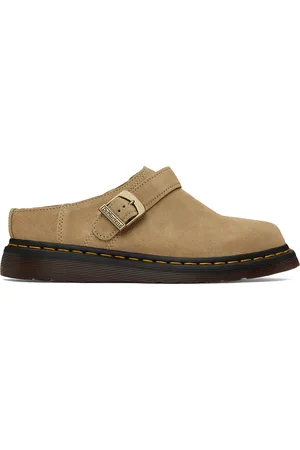 Dr. Martens Beige Isham Slingback Mules