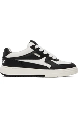 Palm Angels Black & White University Sneakers