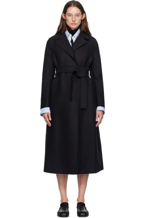 Harris Wharf London Black Maxi Coat