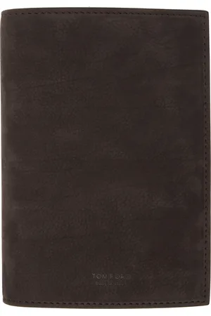 Tom Ford Brown Calfskin Passport Holder