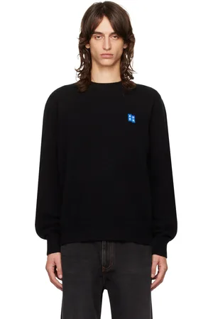 Ader Error Black TRS Tag 01 Sweater