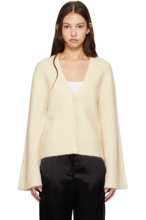 Filippa K Off-White Fluffy Cardigan