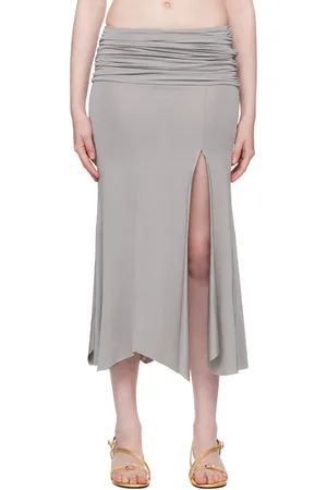 Gimaguas Gray Gilda Midi Skirt