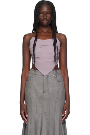 Miaou Purple Poppy Corset