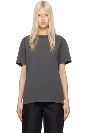 Alexander Wang Gray Embossed T-Shirt