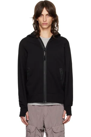 C.P. Company Black Goggle Hoodie