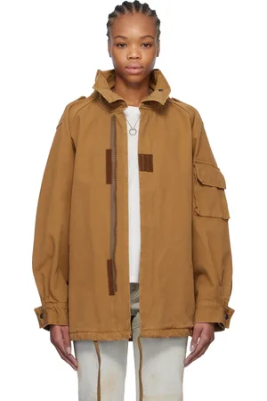 Maison Margiela Tan Spliced Canvas Jacket