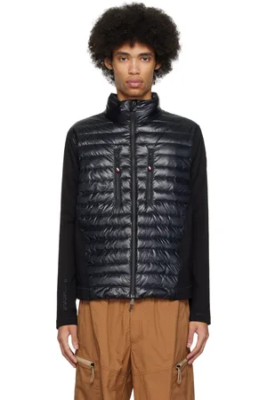 Moncler Black Zip Down Jacket