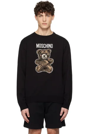 Moschino Black Teddy Bear Sweater