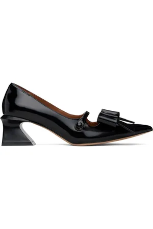 Shushu/Tong Black Bow Detail Heels