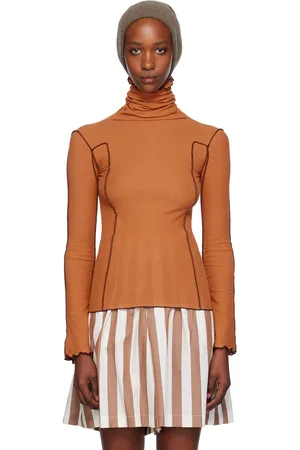 Baserange Orange Omato Turtleneck