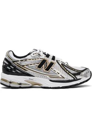 New Balance White & Black 1906R Sneakers
