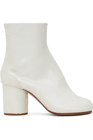 Maison Margiela White Tabi Ankle Boots