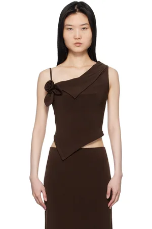 SANDY LIANG Brown Dory Top
