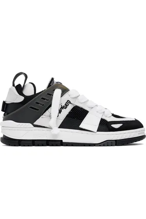 Axel Arigato Black & White Area Patchwork Sneakers