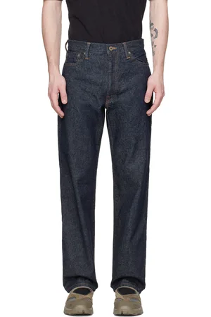 Snow Peak Blue Faded Jeans
