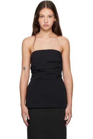 St Agni Strapless Tie Back Top