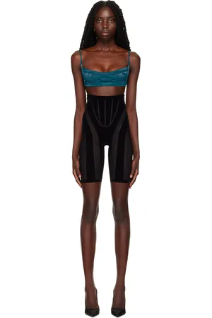 Wolford Black Mugler Edition Shaping Shorts