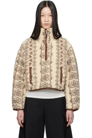 Isabel Marant Off-White & Brown Marie Jacket