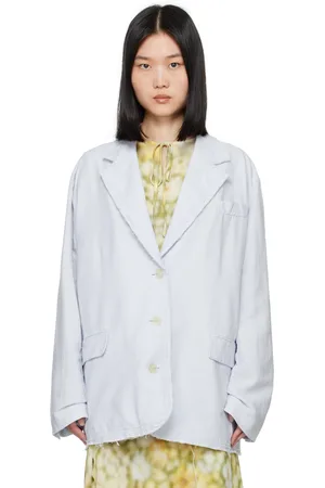 Acne Studios Blue Single-Breasted Blazer