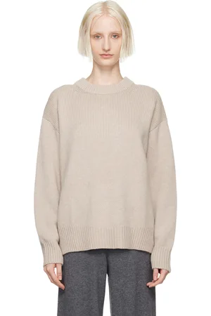Lisa Yang Taupe Renske Sweater