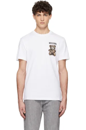 Moschino White Little Teddy Bear T-shirt