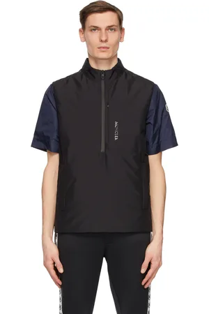 Moncler Black Matt Black Down Dulac Vest