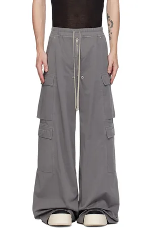 Rick Owens Gray Porterville Double Jumbo Belas Cargo Pants