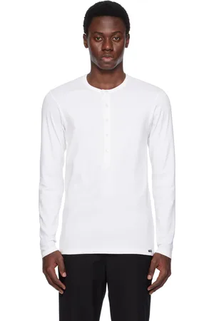 Tom Ford Cotton Stretch Jersey Henley