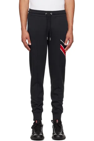 Moncler Navy Stripe Sweatpants