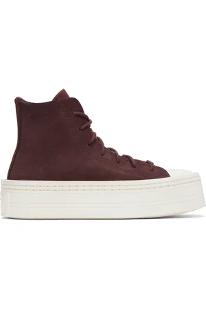 Converse Burgundy Chuck Taylor All Star Modern Lift Sneakers