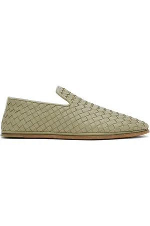 Bottega Veneta Green Sunday Slippers