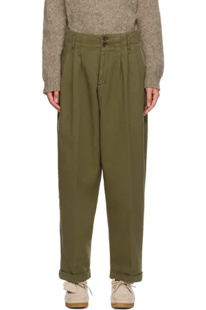 YMC Khaki Keaton Trousers