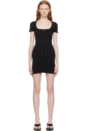 Alexander Wang Black Hardware Minidress