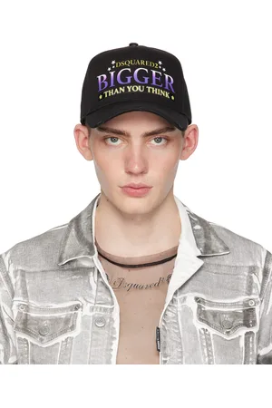 Dsquared2 Black Rocco Baseball Cap