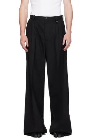 EgonLab Black Barberis Trousers