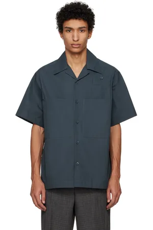 Jil Sander Navy Heavyweight Shirt