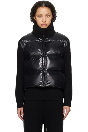 Moncler Black Paneled Down Jacket