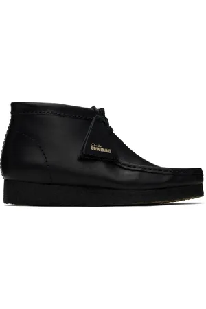 Clarks Black Wallabee Desert Boots