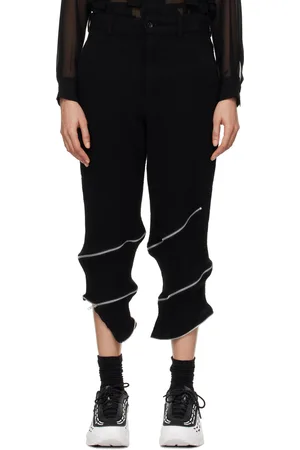 Comme des Garçons Black Tweed Trousers