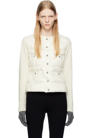 Moncler White Padded Down Jacket