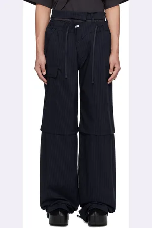 OTTOLINGER Navy Baggy Cargo Pants