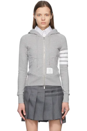 Thom Browne Grey Classic Hoodie