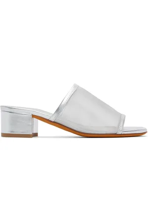 MARYAM NASSIR ZADEH Silver Sophie Slides