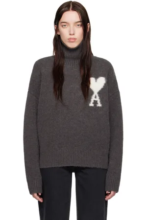 Ami Gray Ami de Coeur Turtleneck