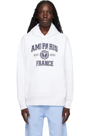 Ami White Ami de Cœur Paris Hoodie
