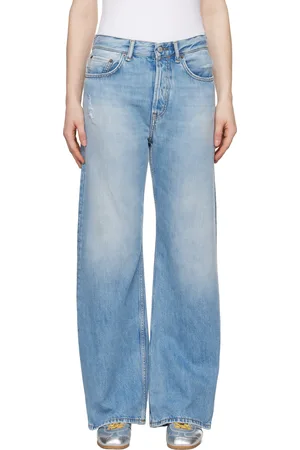 Acne Studios Blue Loose Fit 2021F Jeans
