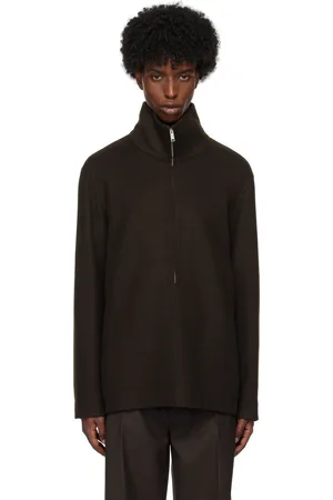 Ermenegildo Zegna Brown Trofeo Cashmere Overshirt Jacket